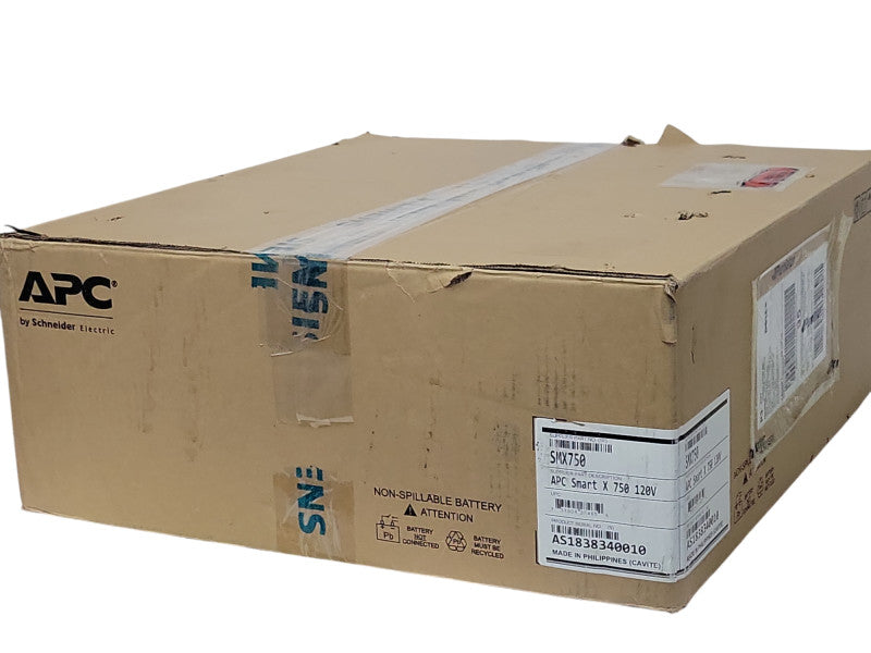 Open-Box APC SMX750 750VA 8 Outlet, SMART-UPS 120V, NO BATTERIES _