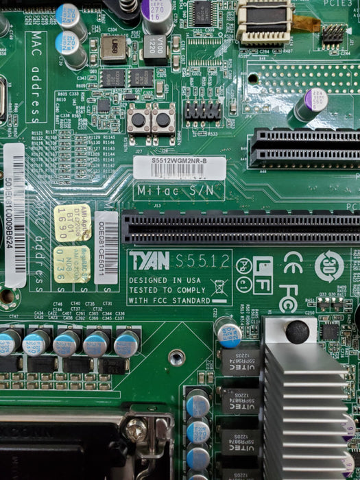 TYAN S5512  LGA1155 DDR3 ATX Server Motherboard | No RAM/CPU