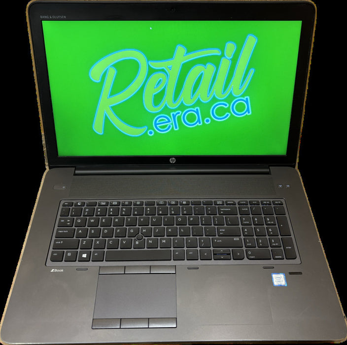 HP Zbook 17 G4 i7-7820HQ@2.9GHx Intel HD 630 GPU 16GB RAM 256GB SSD  Lap200