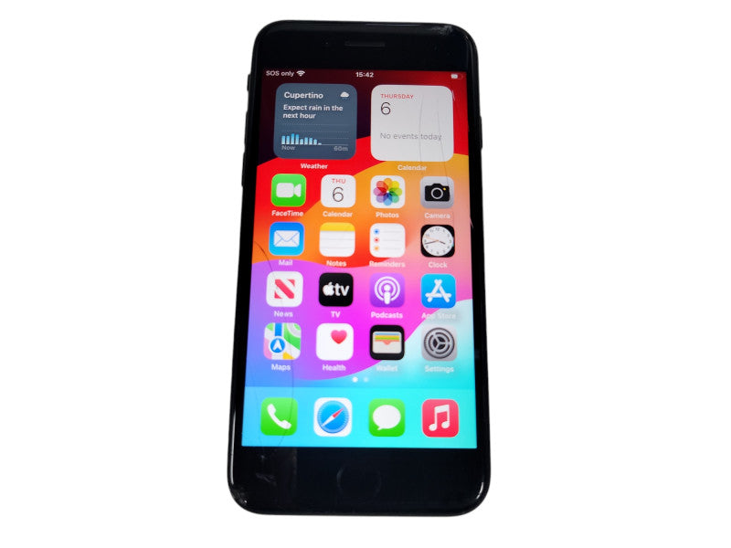 Apple iPhone SE 2 - 64GB - Black [A2275 | Read] (