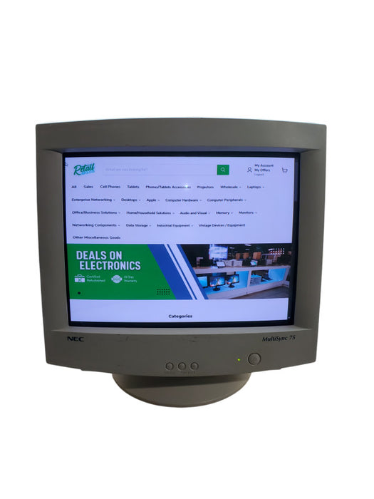 NEC MultiSync75 | CRT Computer Monitor | N0701
