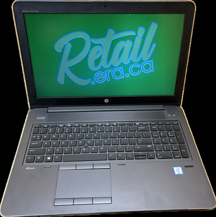 HP Zbook 15 G3 Core i7-6700HQ@2.6GHz QUADRO M1000M 2GB GPU 32GB RAM 256GB SSD  Lap200