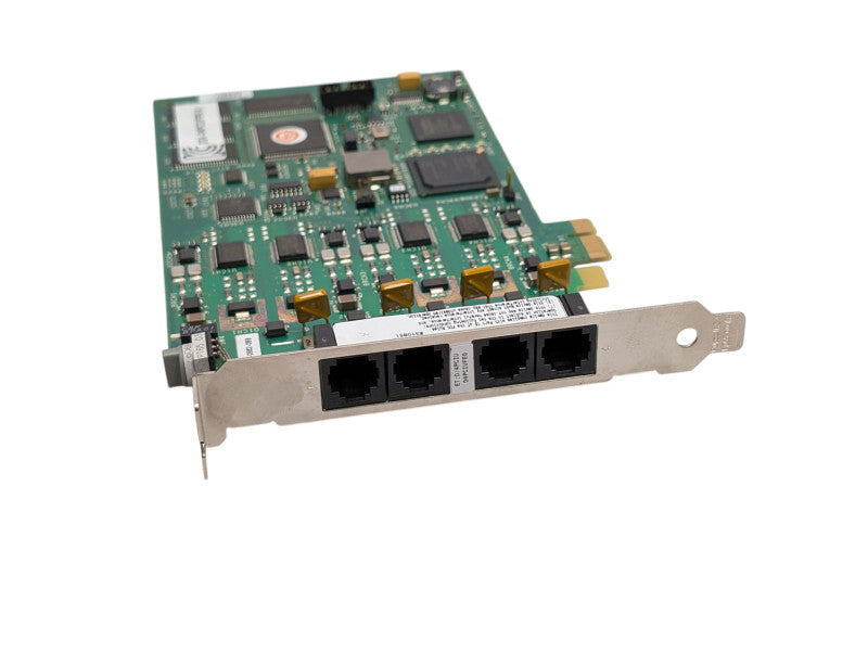 Dialogic Corp. D4PCIU 44-0053-02 4 port analog telephony board for PCI-E -