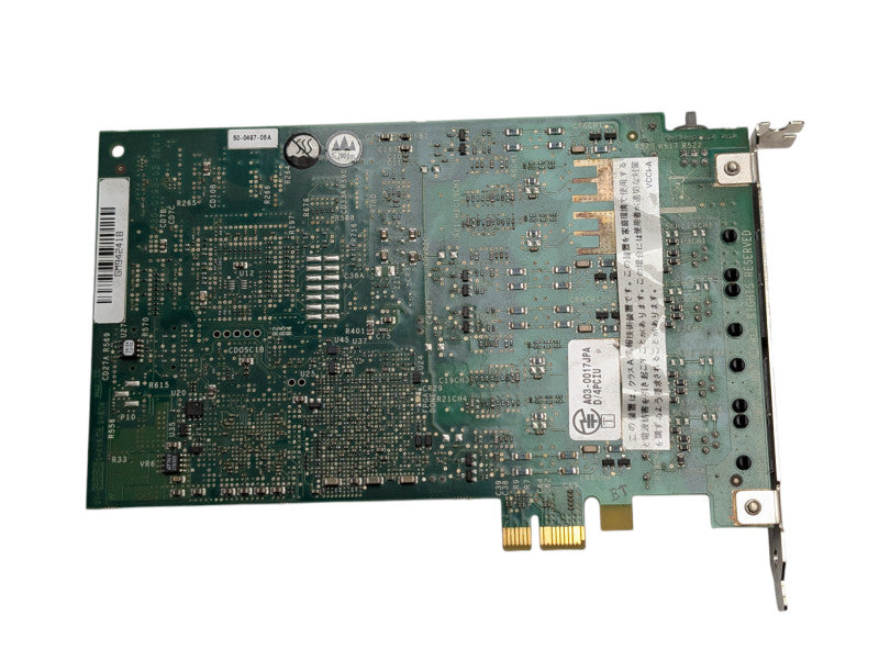 Dialogic Corp. D4PCIU 44-0053-02 4 port analog telephony board for PCI-E -