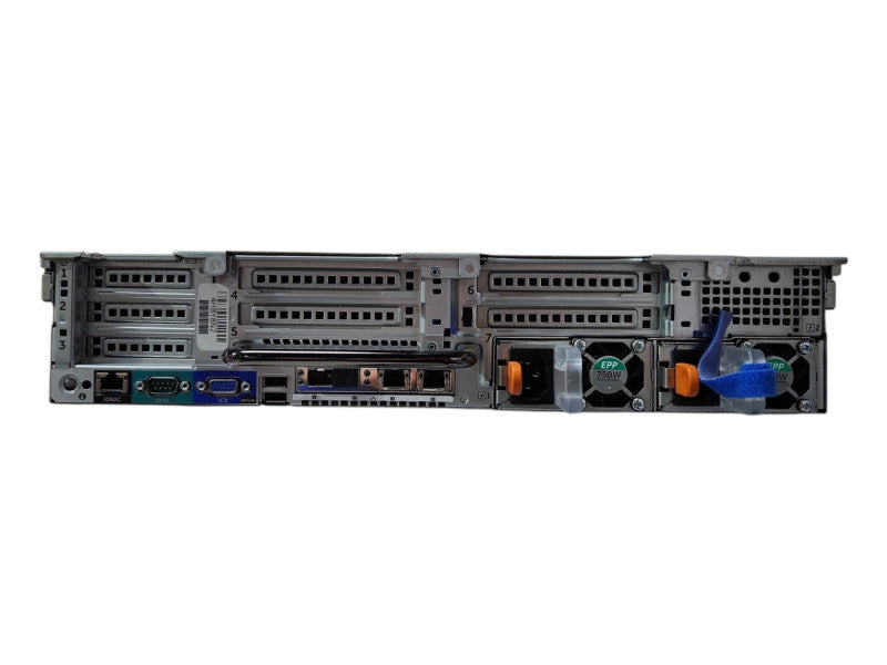 Dell PE R730 2U 8x2.5", Barebone w/ 2x Heatsinks & 2x PSU, No CPU/RAM