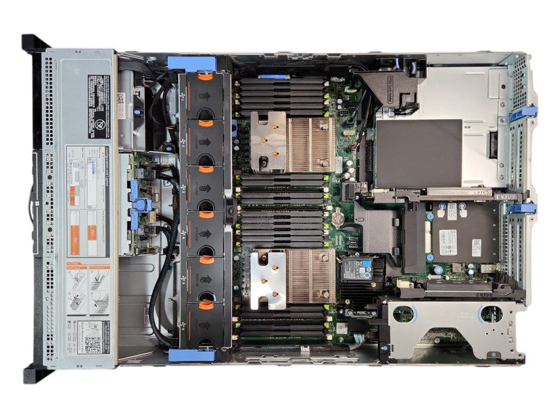 Dell PE R730 2U 8x2.5", Barebone w/ 2x Heatsinks & 2x PSU, No CPU/RAM