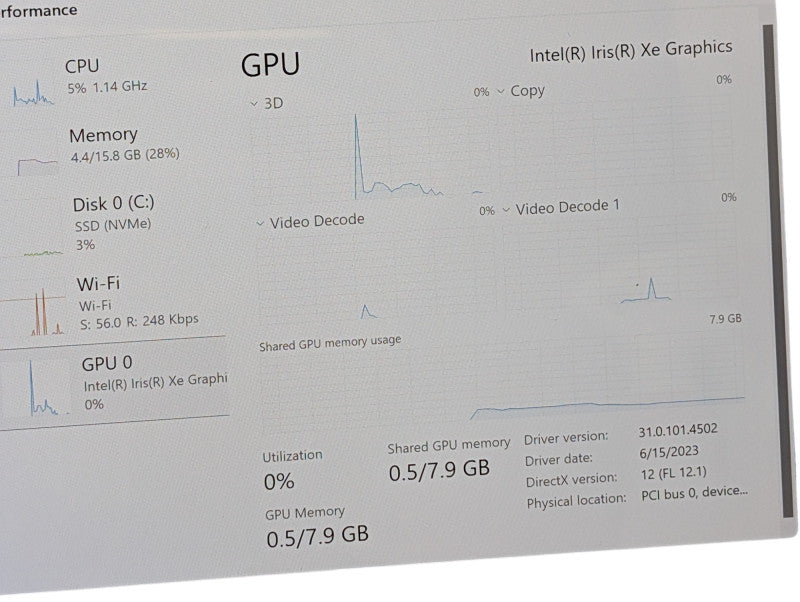Surface Pro 7+ 1960 Intel Core i7-1165G7 16GB RAM 256GB Storage  - Lap200