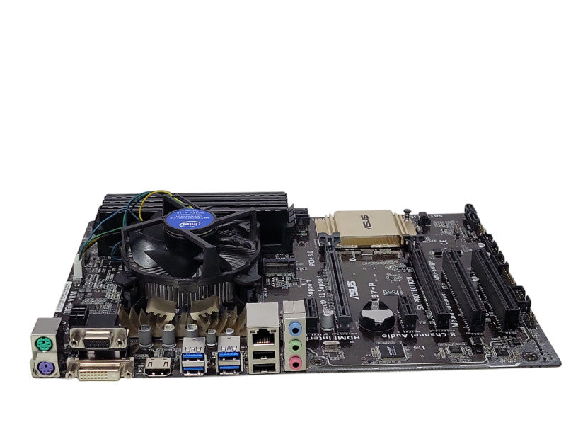 ASUS Z97-P Desktop Motherboard LGA 1150 w/ Core I7-4790 CPU and 32GB RAM _