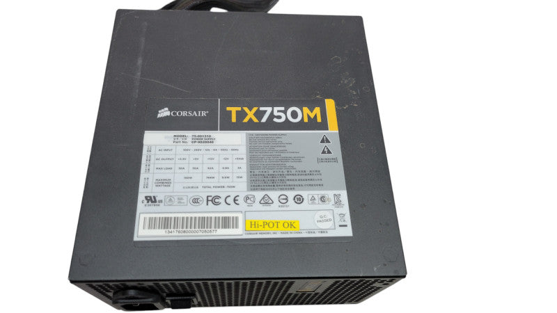CORSAIR 750W Semi-Modular ATX PSU (TX750M) %