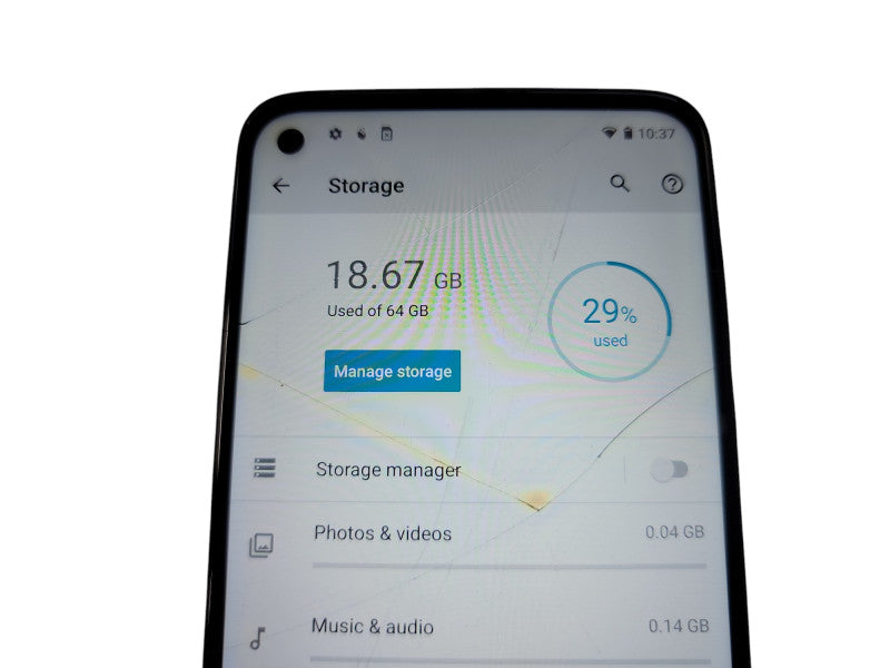 Motorola Moto G Power - 64GB - Black [XT2165-5 | Read] (