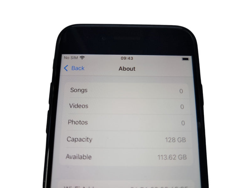Apple iPhone SE 2 - 128GB - Black [A2275] (