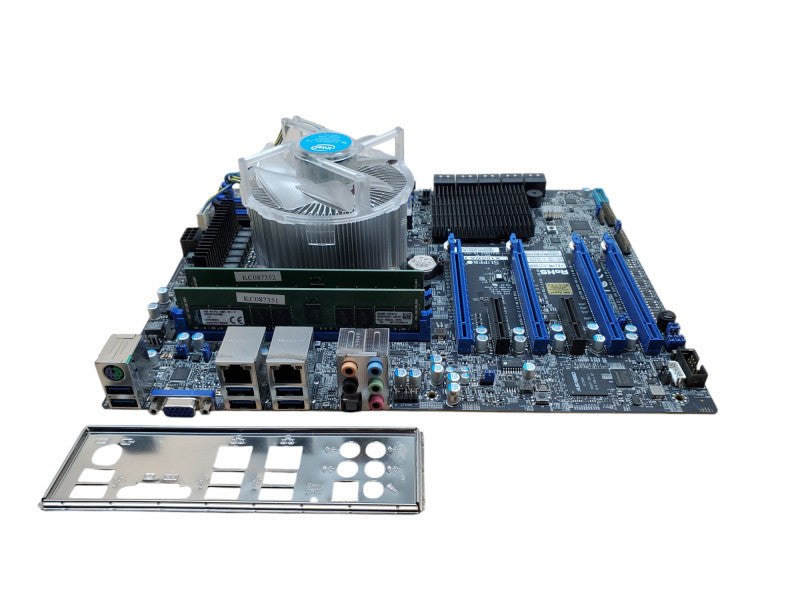 Supermicro X10SRA-F Motherboard | Xeon E5-2620 v4 | 32GB DDR4 | w/ I/O