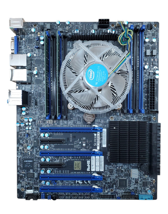 Supermicro X10SRA-F Motherboard | Xeon E5-2620 v4 | 32GB DDR4 | w/ I/O