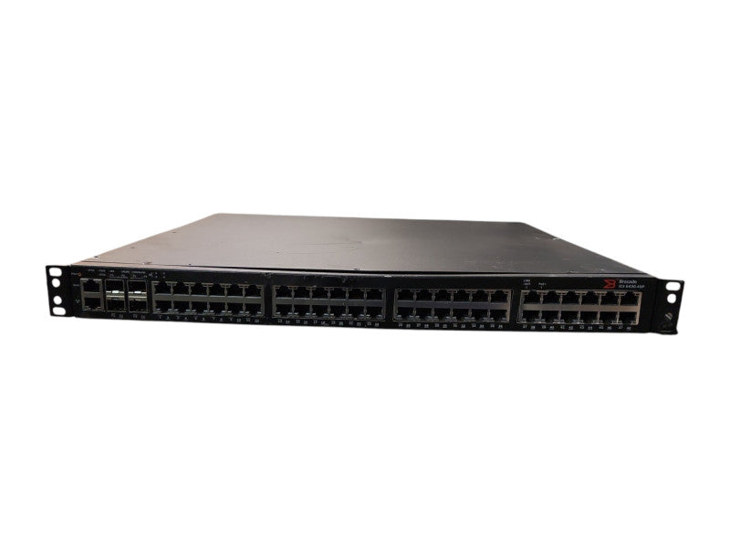 Brocade ICX 6430-48P ICX6430-48P 48x 1GbE RJ45 PoE + 4x 1GbE SFP Port Switch