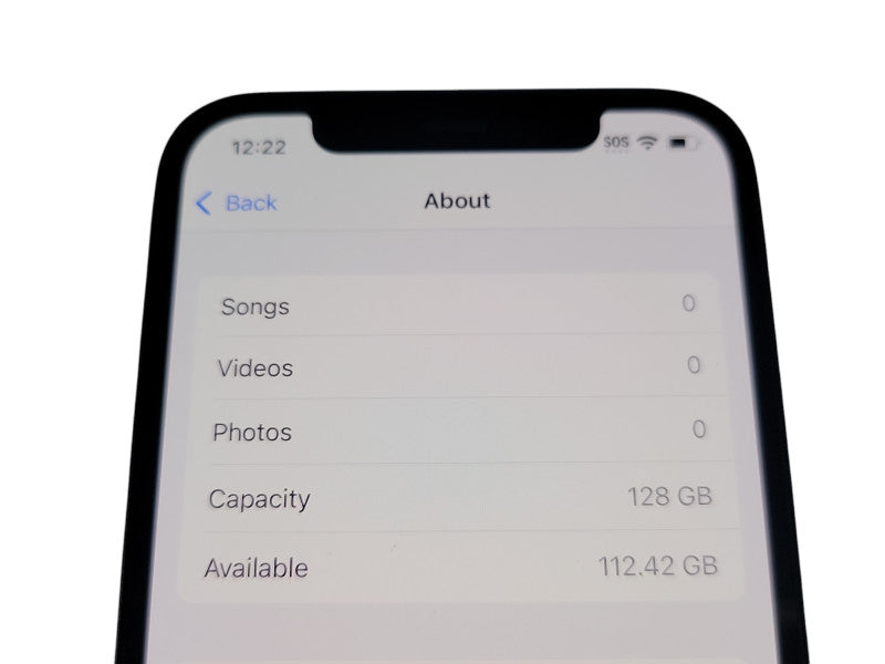Apple iPhone 12 - 128GB - Black [A2402 | Read] (