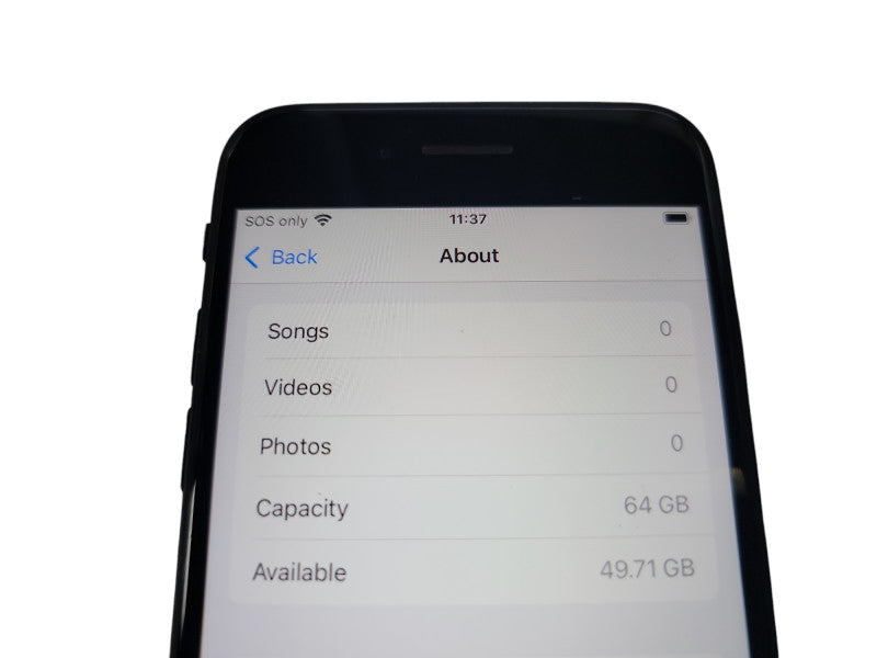 Apple iPhone SE 2 - 64GB - Black [A2275] (