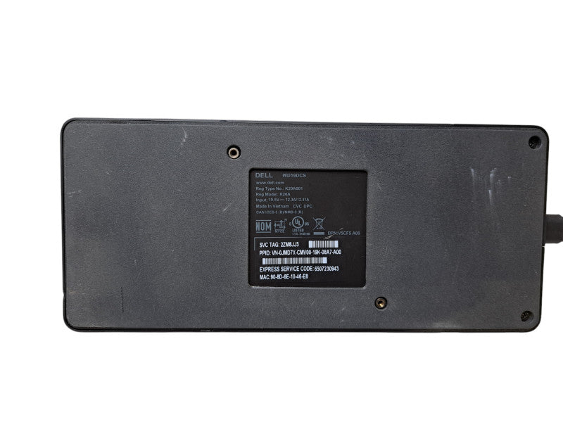Dell Performance Dock WD19DCS K20A Dual USB-C Docking Station