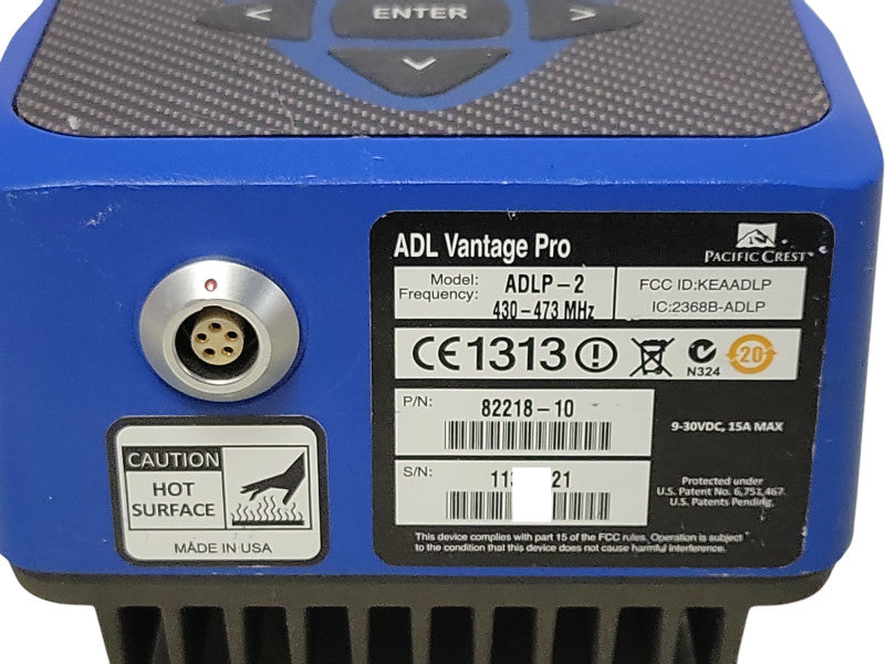 ADL Vantage Pro ADLP-2 430-473MHz 82218-10 _