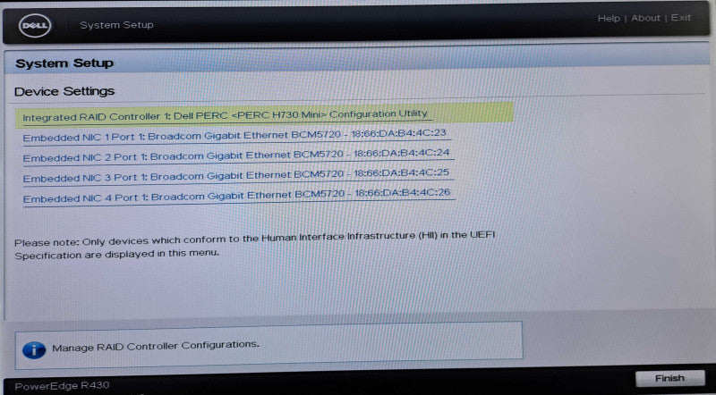 Dell R430 1U 4x 3.5" | 2x Xeon E5-2623 v4 @2.60GHz, 32GB DDR4, H730 Mini