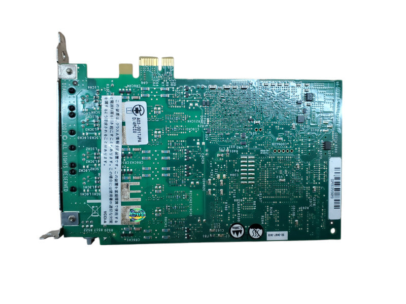 Dialogic Corp. D4PCIU 44-0053-02 4 Port Voice Board A03-0017JPA D/4PCIU
