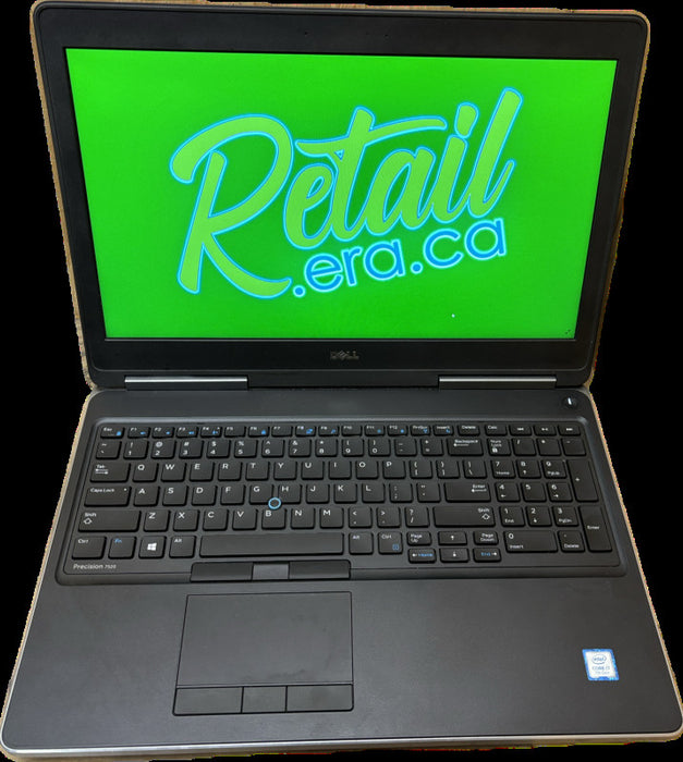 Dell Precision 7520 i7-7700HQ@2.8GHz Radeon Pro WX 2GB GPU 32GB RAM 512GB SSD  Lap200