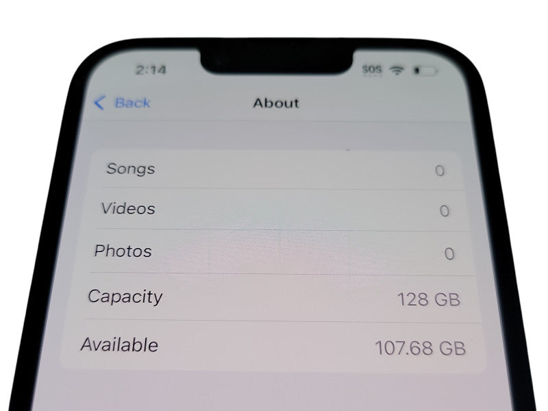 Apple iPhone 14 - 128GB - Midnight [A2881] (