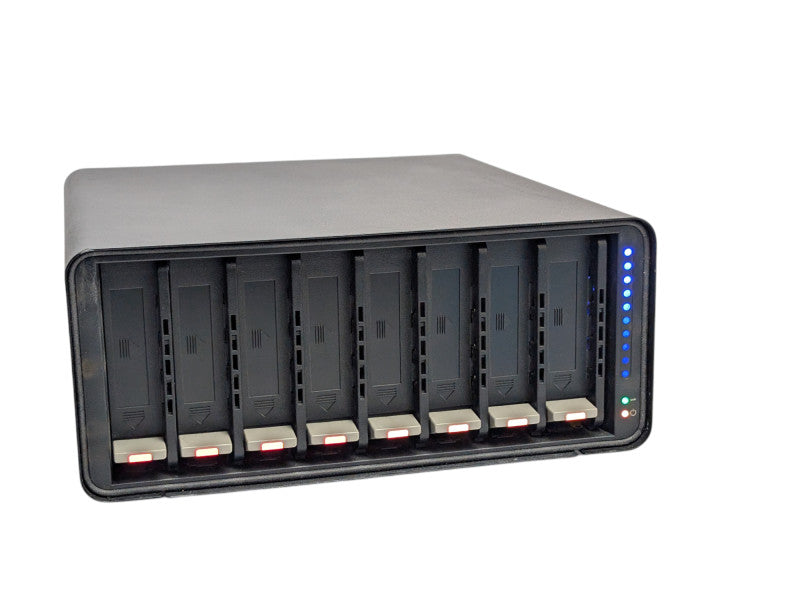 DROBO PRO Data Robotics 8 bay NAS 3.5 inch DRPR1-A Please READ  -