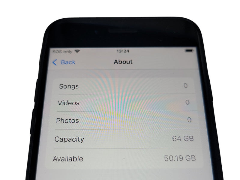 Apple iPhone SE 2 - 64GB  - Black [A2275] (