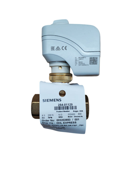 SIEMENS 254-01129 24VAC NSMP assembly