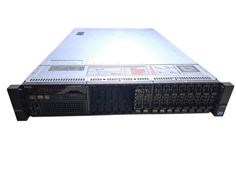 Dell R720 2U 16x 2.5" | 2x Xeon E5-2620 0 @2.00GHz, 64GB DDR3, H310 Mini
