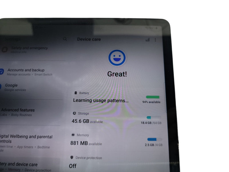 Samsung Galaxy Tab S7 FE - 64GB - Black [SM-T733 | Read] (