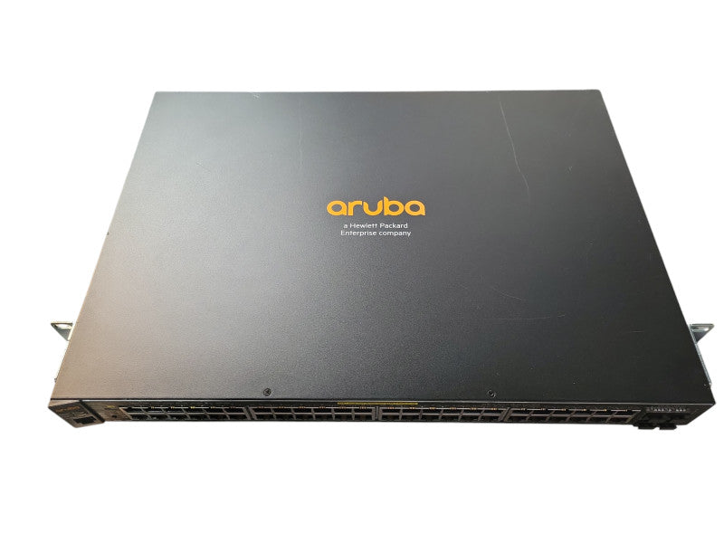 ARUBA J9772A 2530-48G PoE+ 48 PORT ETHERNET SWITCH W/ RACK EARS !