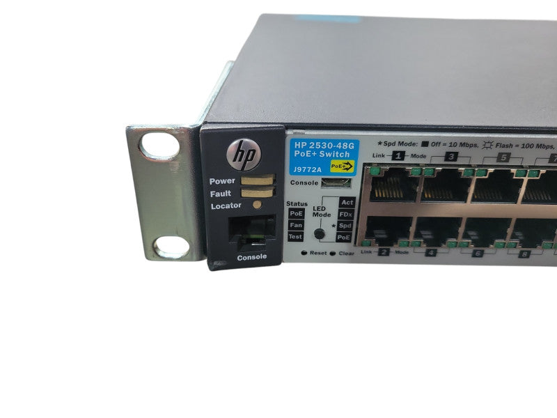 HP 2530-48G PoE+ Switch 48 Port Gigabit Ethernet PoE+ 4x 1G SFP Port - J9772A !