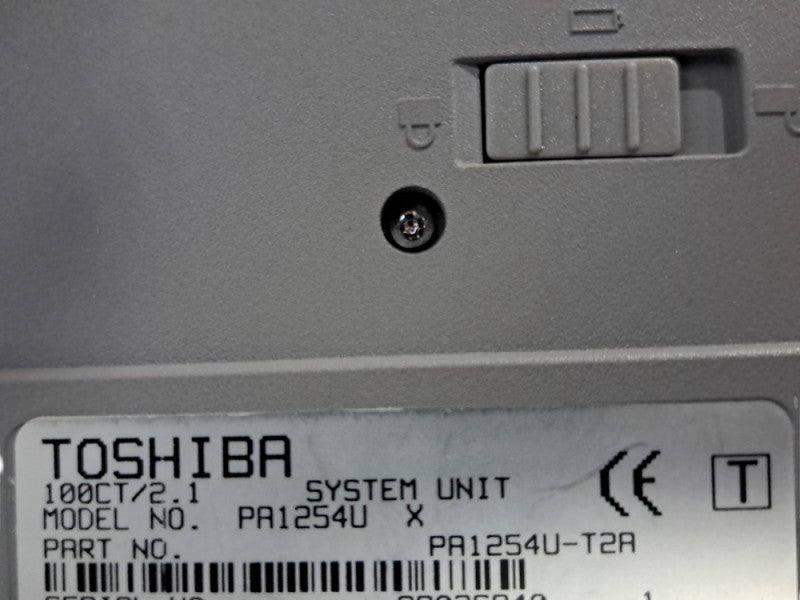 Vintage Toshiba Libretto 100CT|166 MHz Intel Pentium MMX CPU|32MB RAM | READ