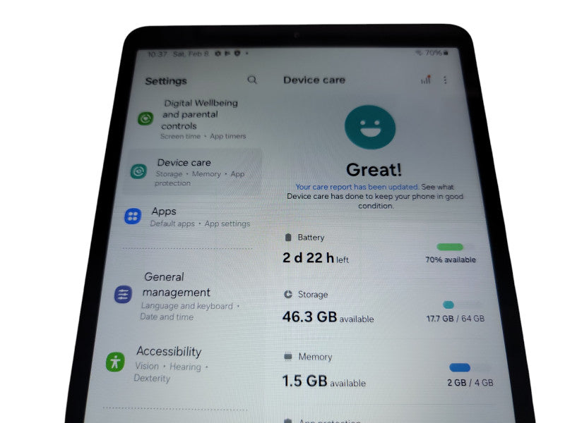 Samsung Galaxy Tab A9 - 64GB - Black [SM-X110] (
