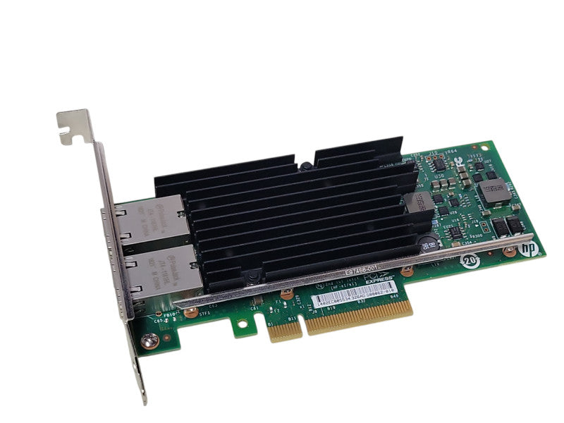 HP 561T Dual Port 10GB 10GBASE-T Ethernet Network Adapter RJ-45 PCI-E _