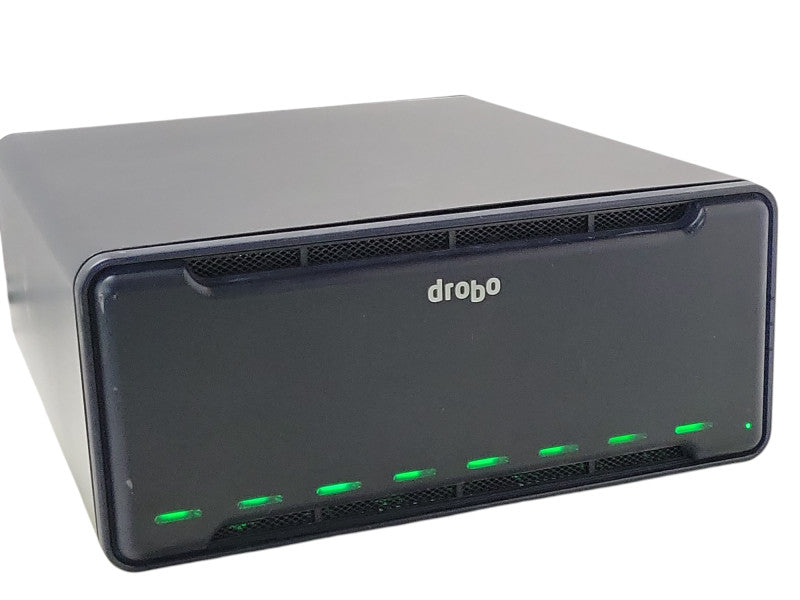 DROBO DATA ROBOTICS B800I ARRAY STORAGE ENCLOSURE 8x 2TB HDDs, READ _