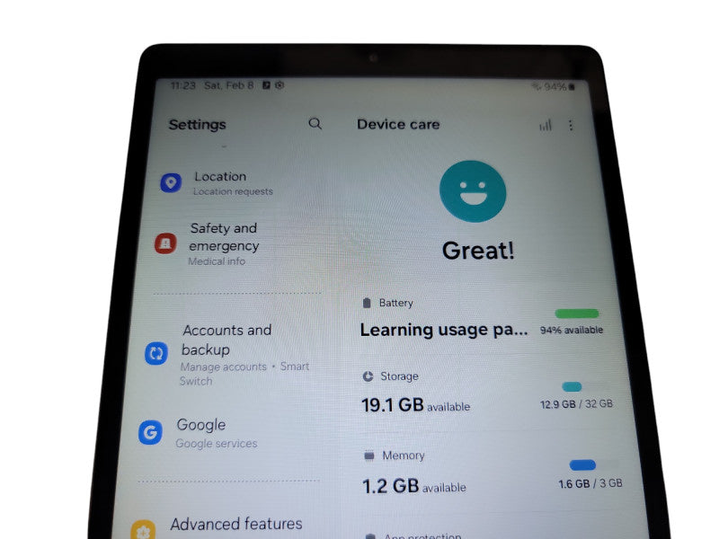 Samsung Galaxy Tab A7 Lite - 32GB - Black [SM-T220] (