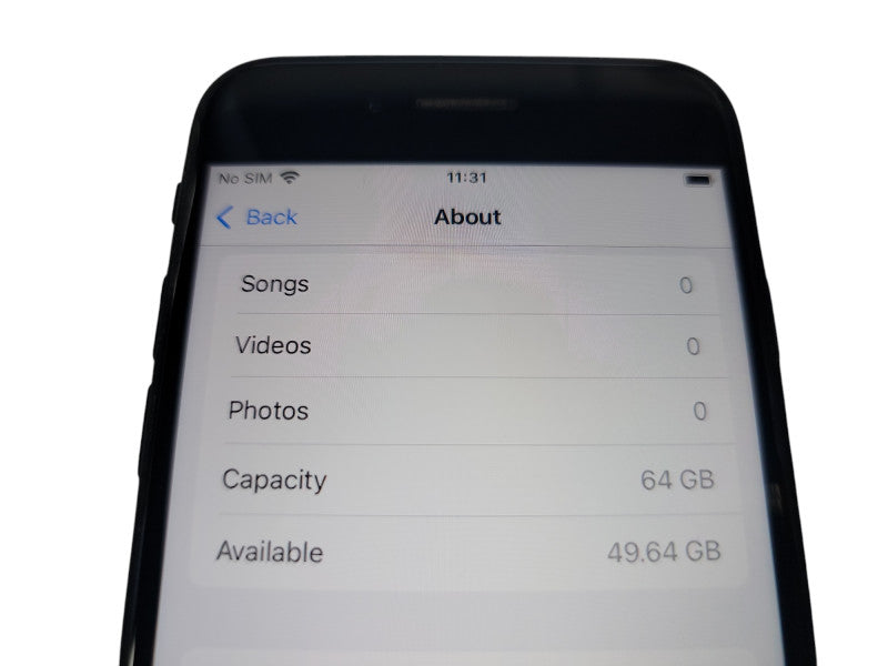 Apple iPhone SE 2 - 64GB - Black [A2275] (