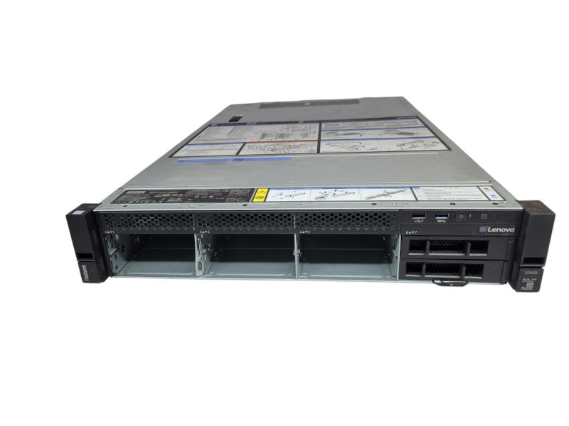 Lenovo TS SR590 - Xeon Bronze 3106 | 16GB RAM | NO HDD | AVAGO 530-8i |1x750W %