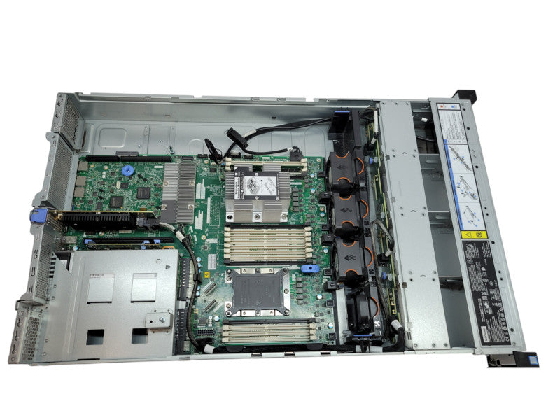 Lenovo TS SR590 - Xeon Bronze 3106 | 16GB RAM | NO HDD | AVAGO 530-8i |1x750W %