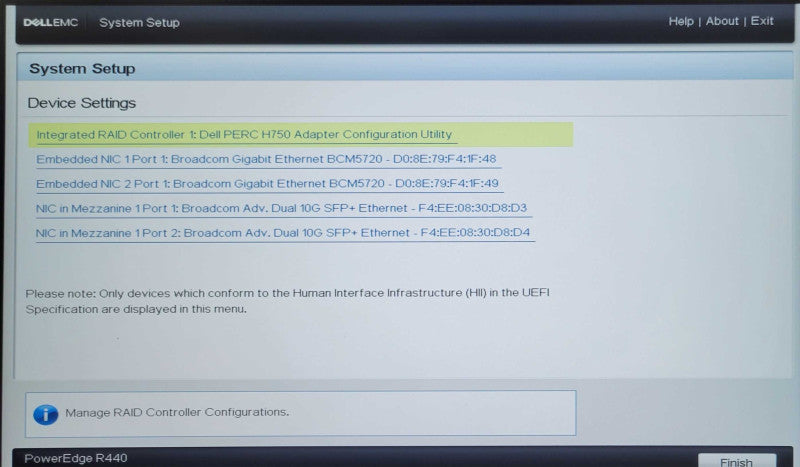 Dell PE R440 1U 8x 2.5" 2x Xeon Gold 6152 2.10GHz 22C, 32GB DDR4, PERC H750 _