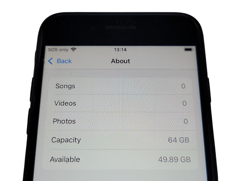 Apple iPhone SE 2 - 64GB - Black [A2275] (