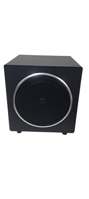 Logitech Z523 Speaker System Subwoofer Only S-00076A AV RCA Inputs Black