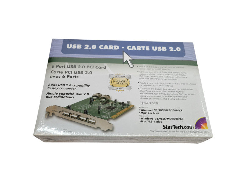 Vintage StarTech - 6-Port USB 2.0 Expansion Card (NEW) %