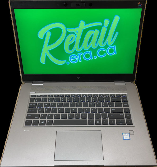 HP ZBook Studio G5 4K LCD i7-8750H QUADRO P1000 4GB GPU 32GB RAM 512SSD READ!  Lap200