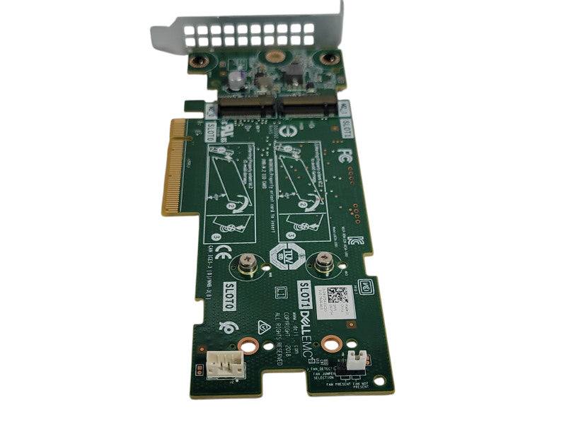 Dell PE M.2 X2 Solid State Storage Adapter Card PCIe Low Profile 061F54 _