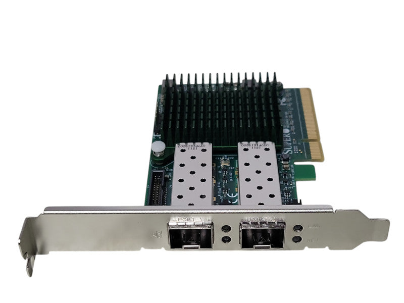 SuperMicro AOC-STGN-I2S Dual Port 10GB SFP+ 10GB Card Rev 2.1 Low Profile _