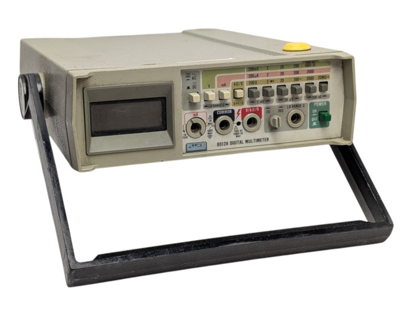 FLUKE 8012A Digital Benchtop Multimeter Please READ  -