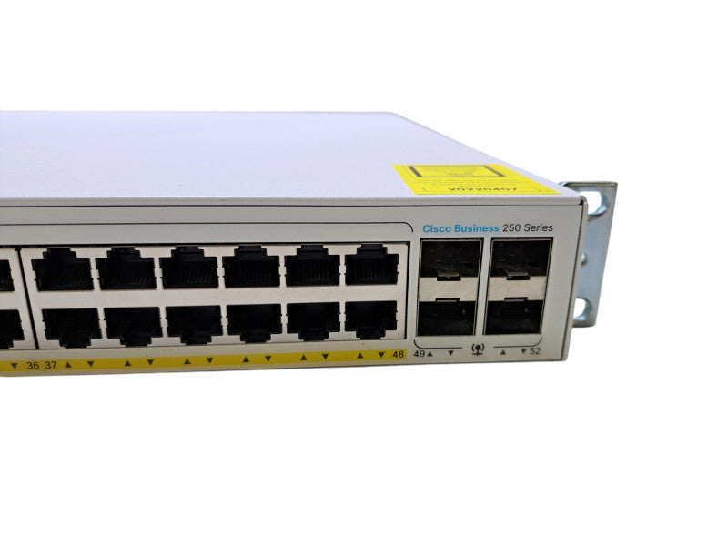 Cisco CBS250-48PP-4G V02 | 48-Port Gigabit PoE+ 195W Smart Switch